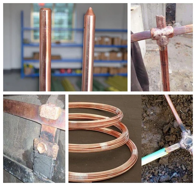 комплект заземления 15м kzaz. медное заземление. D16 дл. пруток для заземления. шина заземления медная гибкая.