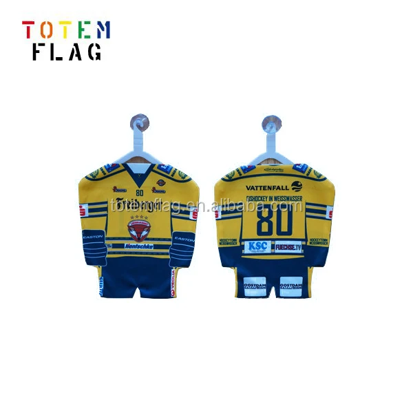 Mini Custom Sublimation Printing Mini Hockey Jersey With Suction Buy