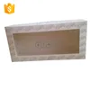 custom printed date box with cut out window