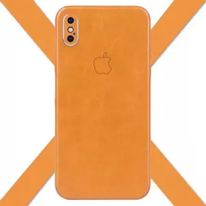 Genuine Leather Feel Back Cover iPhone 6 7 8 X
