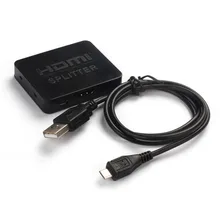 Beautiful Gitf 2016 New View HD HDMI Switch Splitter 1 Input to 2 Output 1x2 in