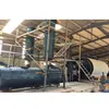 Scrap tire processing to fuel oil pyrolysis recycling machine