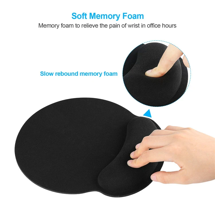 Pu Foam Mouse Pads With Wrist Rest,Cheap With No Bad Smell Buy Mouse