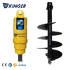 Garden digging tools earth auger for backhoe