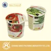 Easy peel off air tight Cups sealing/lidding film PP/PS plastic cups