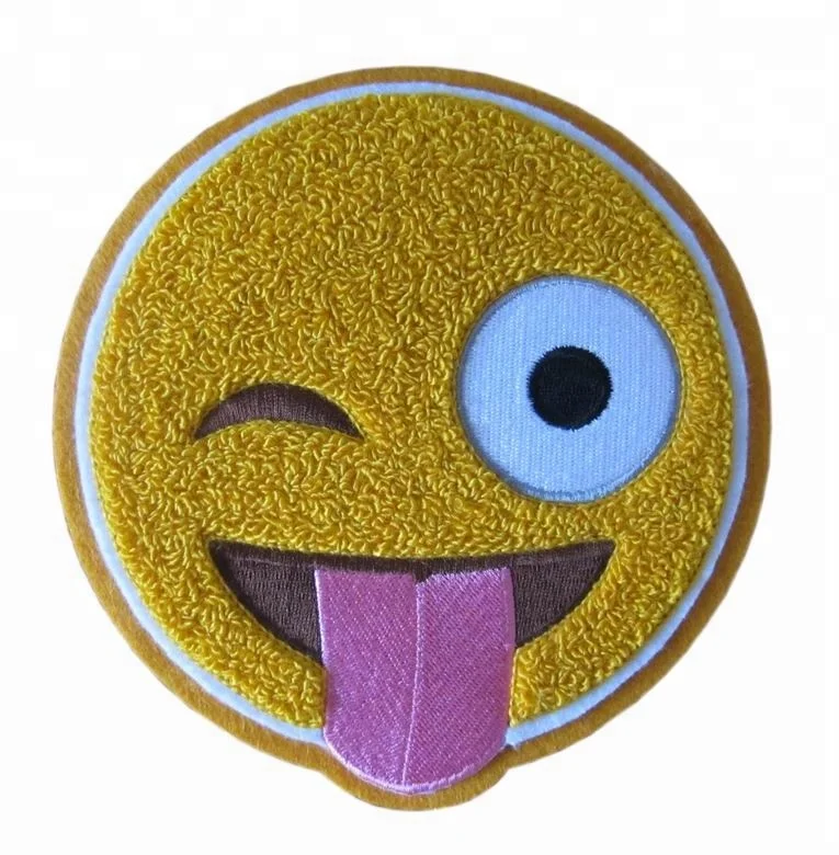 Wholesale no minimum order quantity custom cheap chenille logo patches