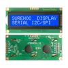Serial I2C/IIC or SPI Interface Blue Negative 162 16X2 1602 Character LCD Module Display Screen LCM with White Backlight