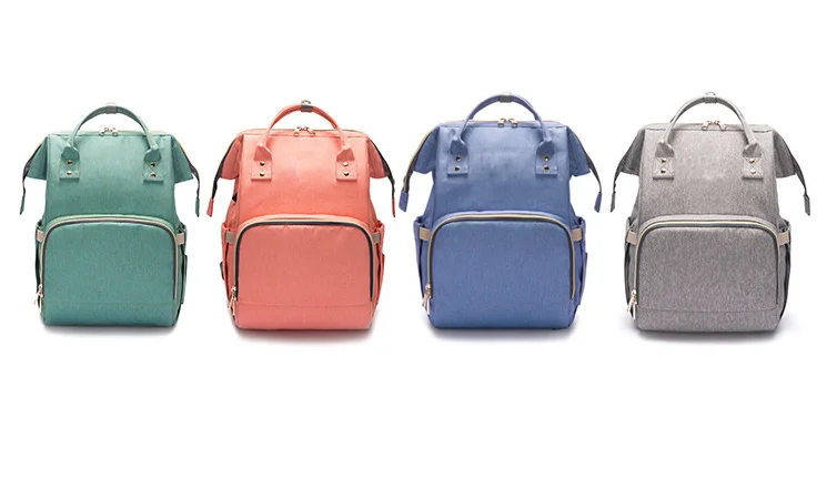 
Portable Diaper Changing Pad Mother Baby bag Import backpack Baby Mummy bag Diaperbag USB Charge Backpack Maternity Nappy Caddy 