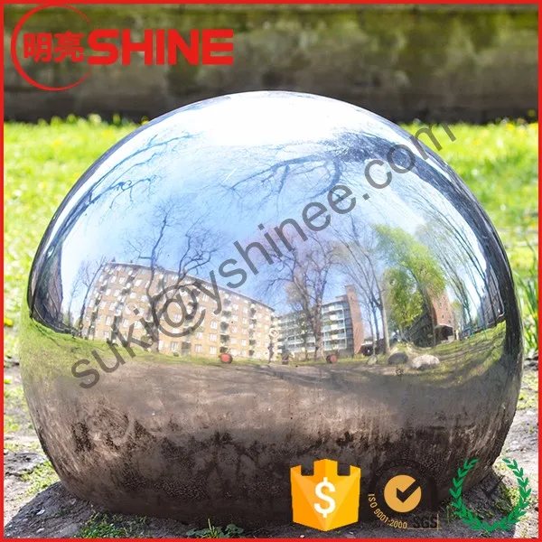 Cheap 10 12 18 Inch Gazing Globe Aisi304 Metal Big Mirror Stainless
