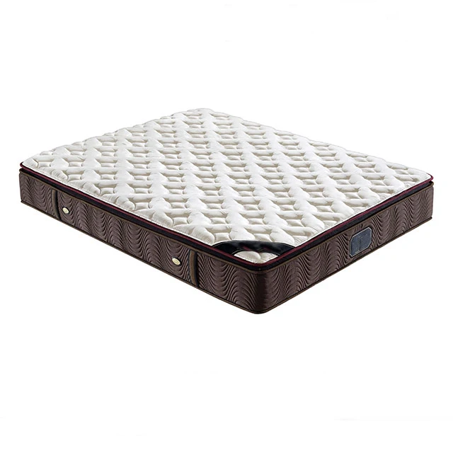 Natural latex Bedroom furniture soft jacquard fabric bonnell spring mattress