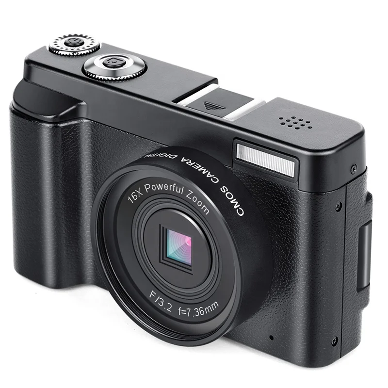 

Cheap 48MP 4K 60fps mini digital camera dslr wifi, Black