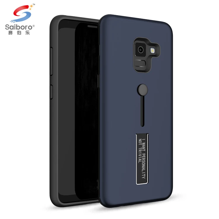 

2018 New cell phone cases armor bumper cover for samsung galaxy a8 a8 plus, Multi-color;can be customized