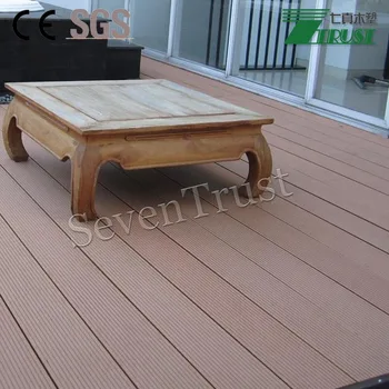Hdpe Wpc Decking Exterior Wood Plastic Composite Outdoor Flooring With Good Price