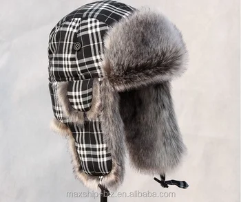 New Fashion Check Fabric With Faux Fur Trapper Ushanka Winter Hat Fur Hat Buy Russian Style Winter Trapper Hat Plaid Faux Fur Trapper Hat Fake Fur Russian Hats Product On Alibaba Com