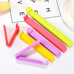 Image of Eco-friendly Logo Customized Plastic Sealing Bag Clips