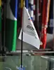 14*21cm Polyester Fabric Mini National Flag Table Flag For Office Decoration