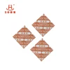 Cover film fiber moisture absorb desiccant double-sided adhesive on single side for cookies candies and so on 100% Biodegradable