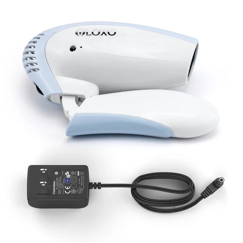 Battery power supply rechargeable ABS lightweight wireless hair dryer