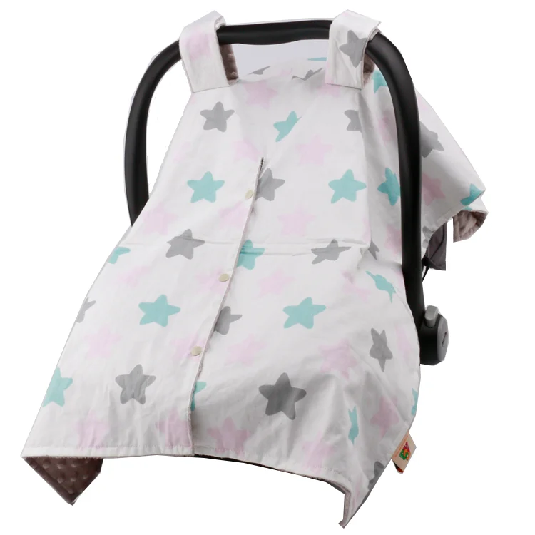 

3 in 1 Multi-use Soft Minky Material Baby Carrier Canopy Cover