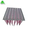 Medium Efficiency F7 Synthetic Fiber Non-woven Pocket Bag Air Filters