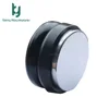 Adjustable depth flat base or convex base stainless steel distributor tamper