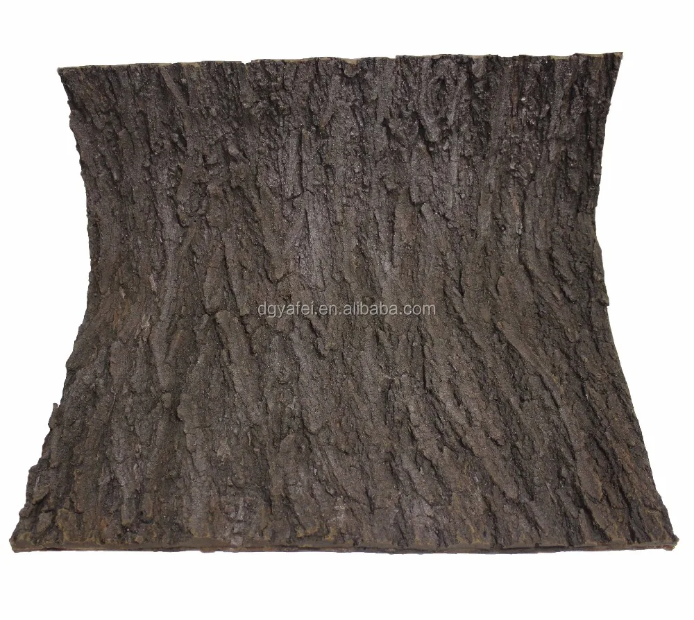 Lifelike Elm Tree Bark Pu Light Weight Artificial Fake Tree Bark Buy