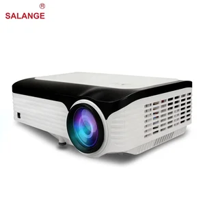 Salange 1080P FHD LCD Android 7.1 WiFi Home Theater Projector with Bluetooth 3200 Lms 1920*1080p Resolution Support 4K Proyector