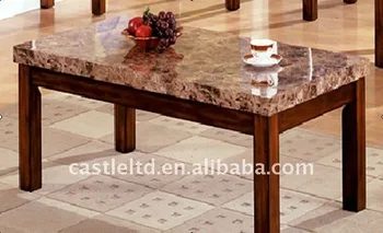 Tafel,massief hout antieke salontafel met marmeren blad,faux houten ... Tafel marmer blad