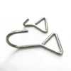 Double wire braid metal hook