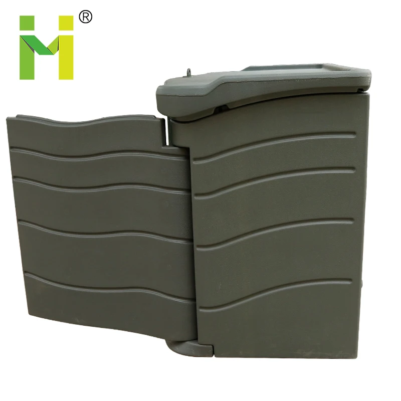 
Plastic waterproof outdoor Deck storage box 