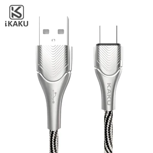 KAKU 1 Metre Nylon Braided USB to iPhone Charger Cable