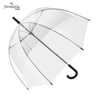 

Promotional Women Clear Dome Shaped Transparent Umbrella Design