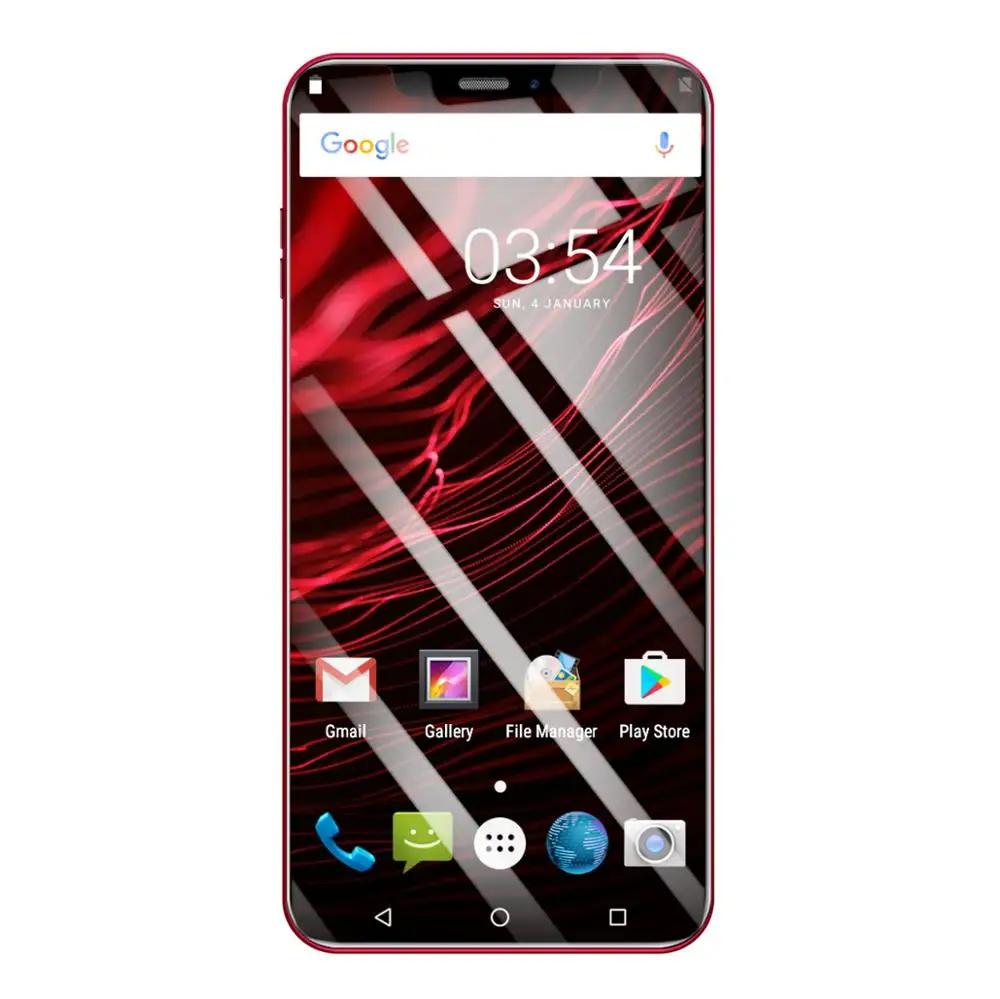 New X21 6.2 inch HD screen 4+ 64G memory real Liu Hai Band fingerprint Android smartphone