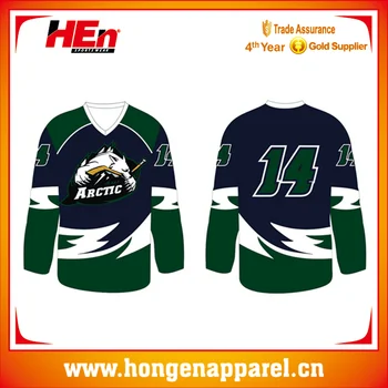 Hongen Appeal Cool Hockey Jersey Designs Light Portable /plain Ice ...