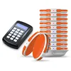 Restaurant/ Office/ Hospital power bank guest wireless calling coaster beeper restaurant pager system