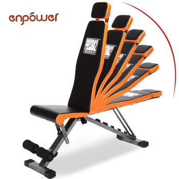 2017 Promotion Body Building Multifunction Folding Exercise Bench