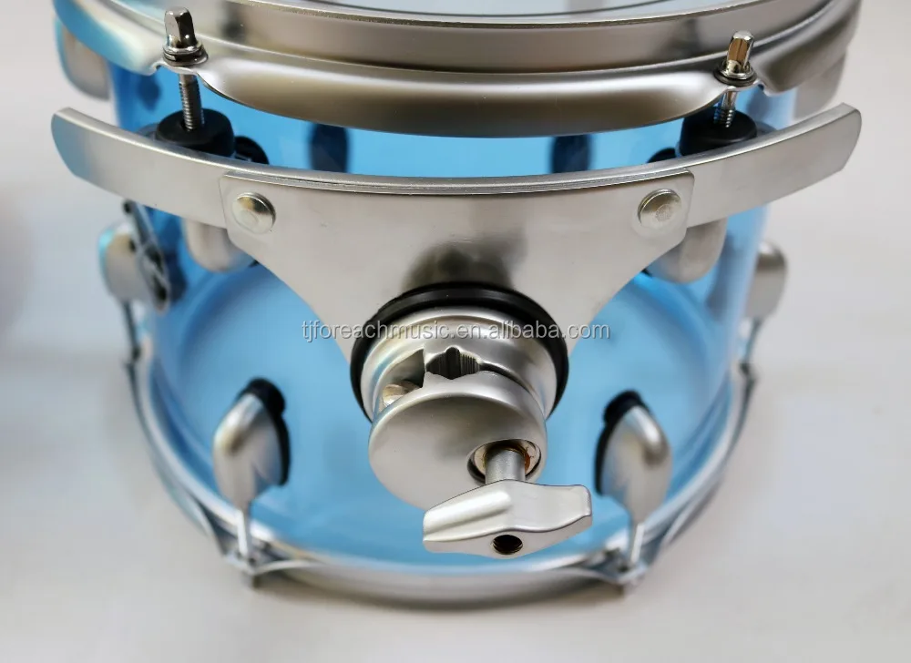 
Seamless Blue Acrylic Drum Set 