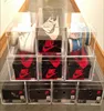 best selling stackable acrylic nike running shoe display case