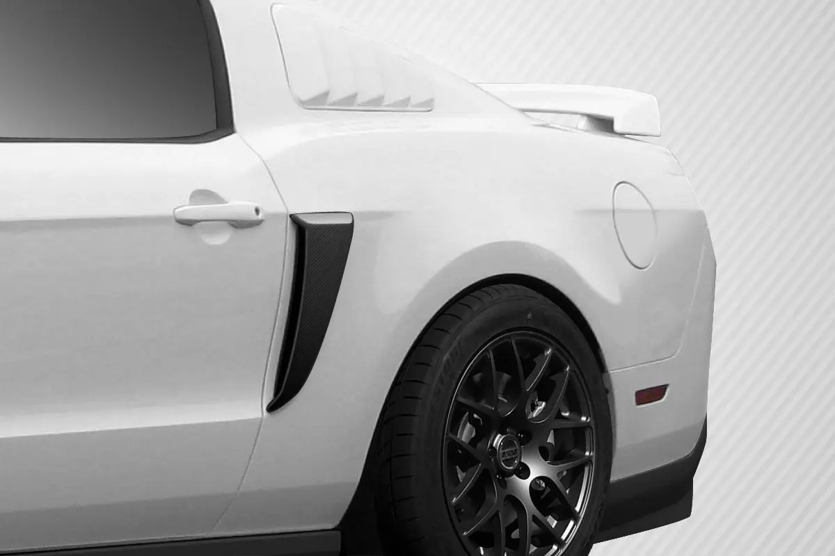 2010-2014 Ford Mustang Carbon Creations Boss Look Side Scoops - 2 Piece