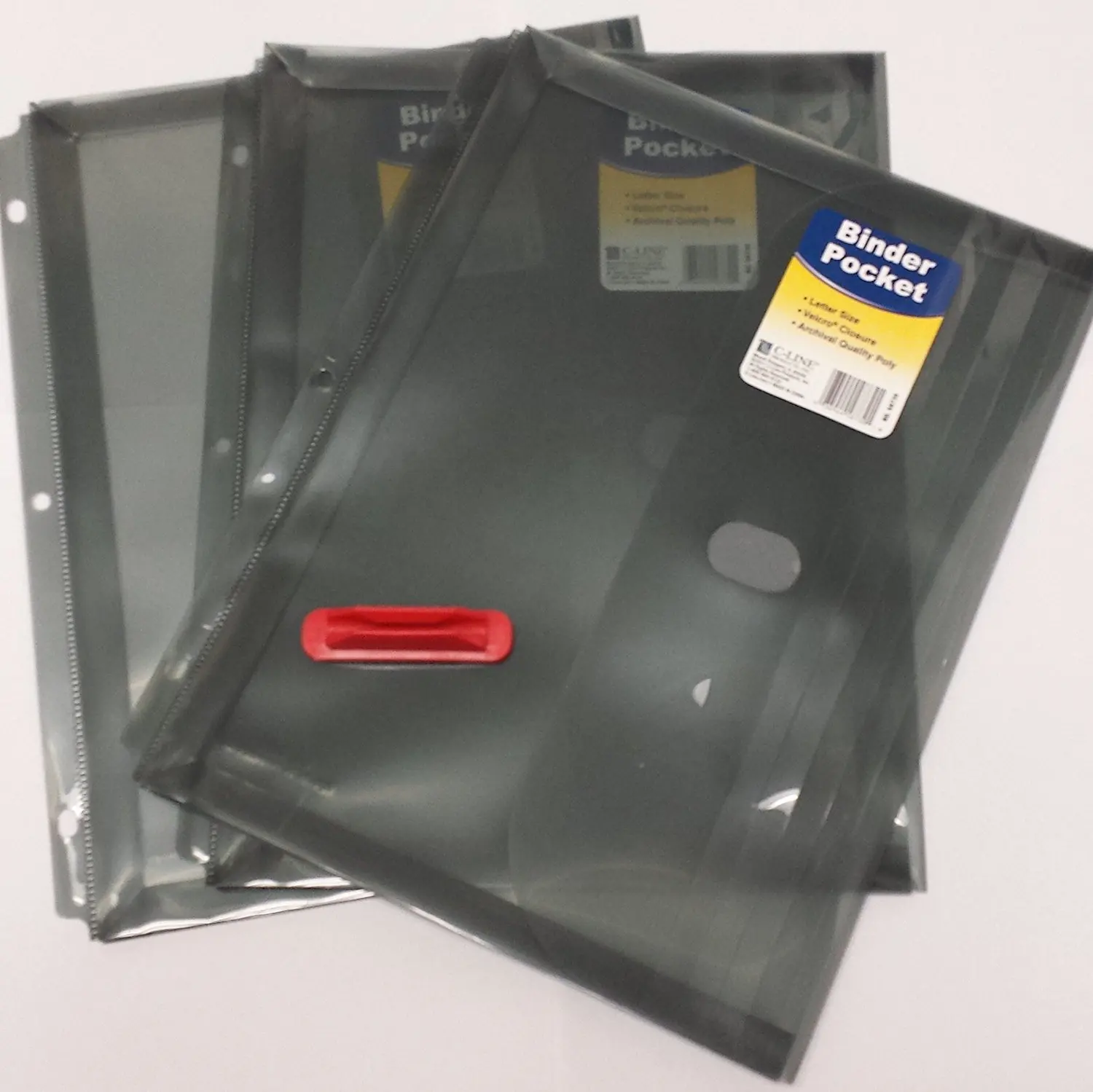 10 Pages per Box Stores 4 CDs/Page CLine Deluxe CD Ring Binder Storage