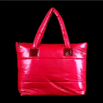 puffy nylon handbags