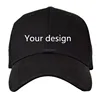 Cheap World Cup Gifts Hat Cap Black Cotton Custom 5 Panel Baseball Cap Logo Embroidered Sports Cap Wholesale