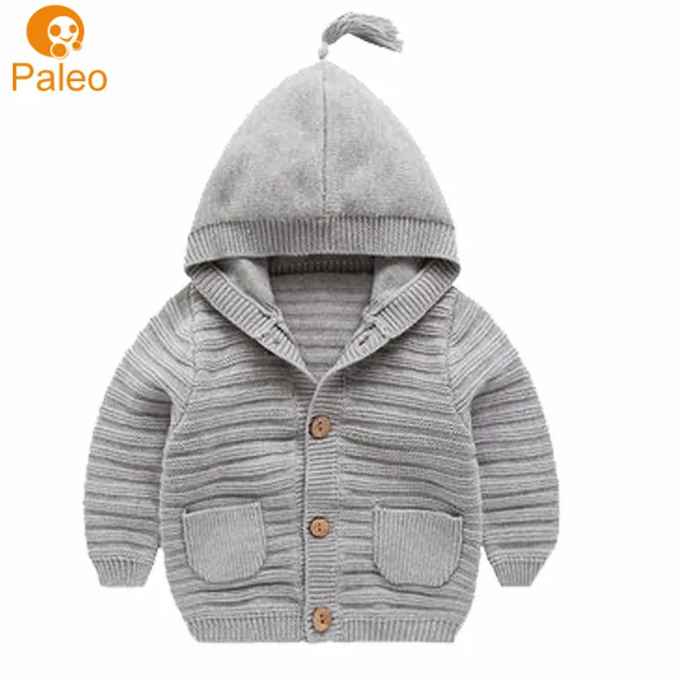 

Factory OEM Latest new style hippie coat children boys sweater with knitting