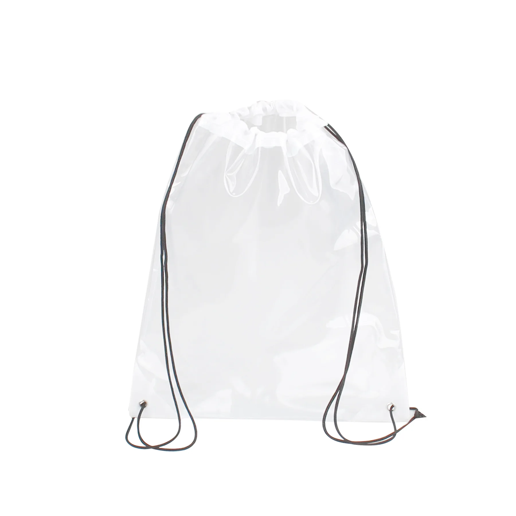 Promotional Transparent Pvc Clear Backpack Bags Drawstring Buy