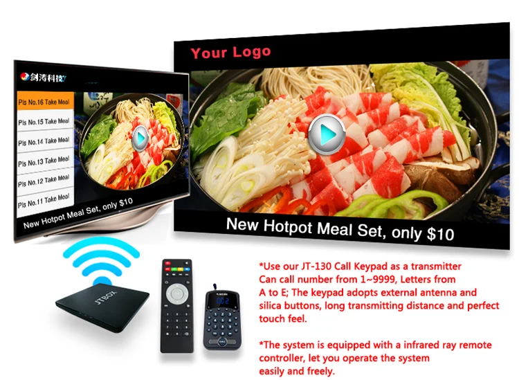 Smart Speaker Restaurant Tv Queue System Buy Restaurant Tv Queue