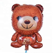 teddy bear helium balloons