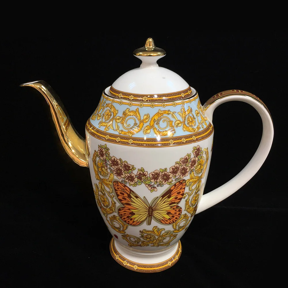 Unique Porcelain Royal Classic Banquet Teapot,Hotel Restaurant Crockery