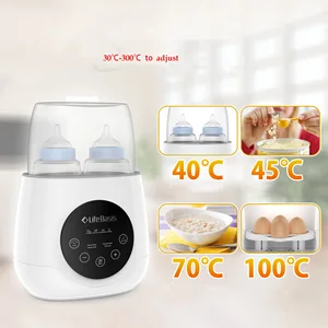 Image of BPA Free Medical Grade Amazon hot automatic touch screen baby bottle warmer