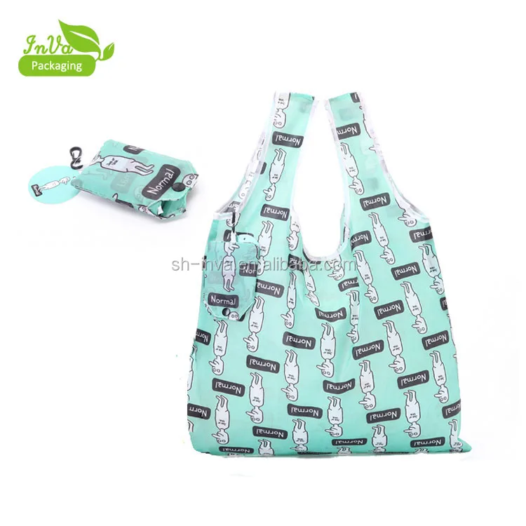 Eco Friendly Nylon Foldable Keychain Shopping Bag Buy Keychain