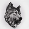 Hot Selling Indoor Decoration Wall Decor of Resin Wolf Head